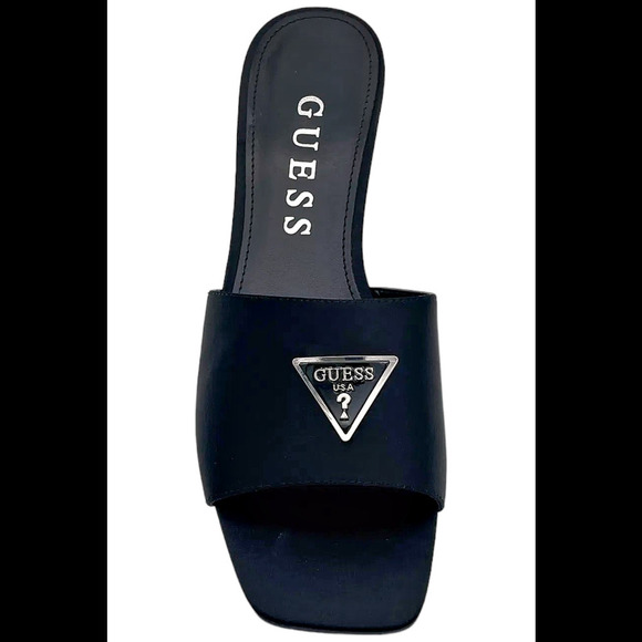 GUESS Women's Lusine Kitten Heels Black - Medium - Picture 2 of 3